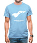 American Samoa Silhouette Mens T-Shirt