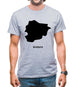 Andorra Silhouette Mens T-Shirt