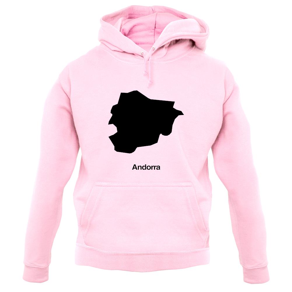 Andorra Silhouette unisex hoodie