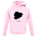 Andorra Silhouette unisex hoodie