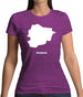 Andorra Silhouette Womens T-Shirt