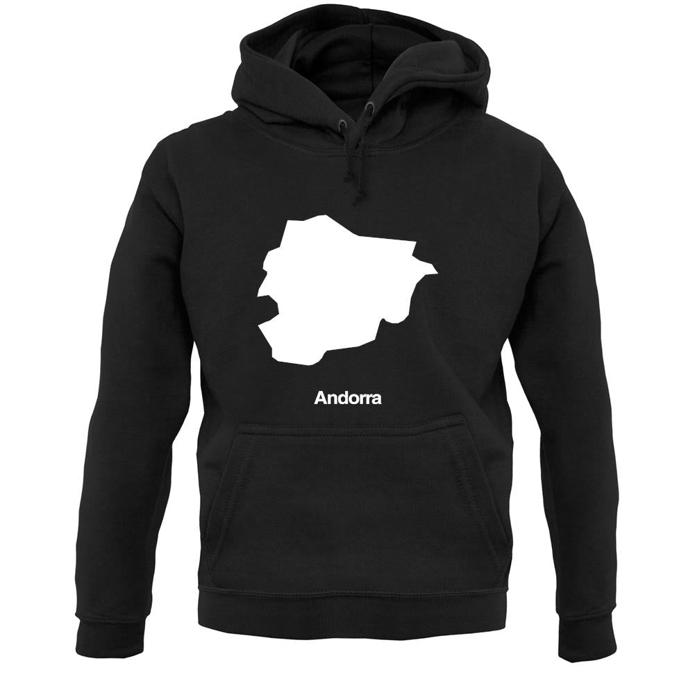 Andorra Silhouette Unisex Hoodie