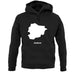 Andorra Silhouette unisex hoodie