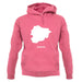 Andorra Silhouette unisex hoodie
