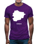 Andorra Silhouette Mens T-Shirt