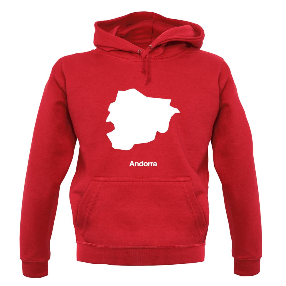 Andorra Silhouette unisex hoodie