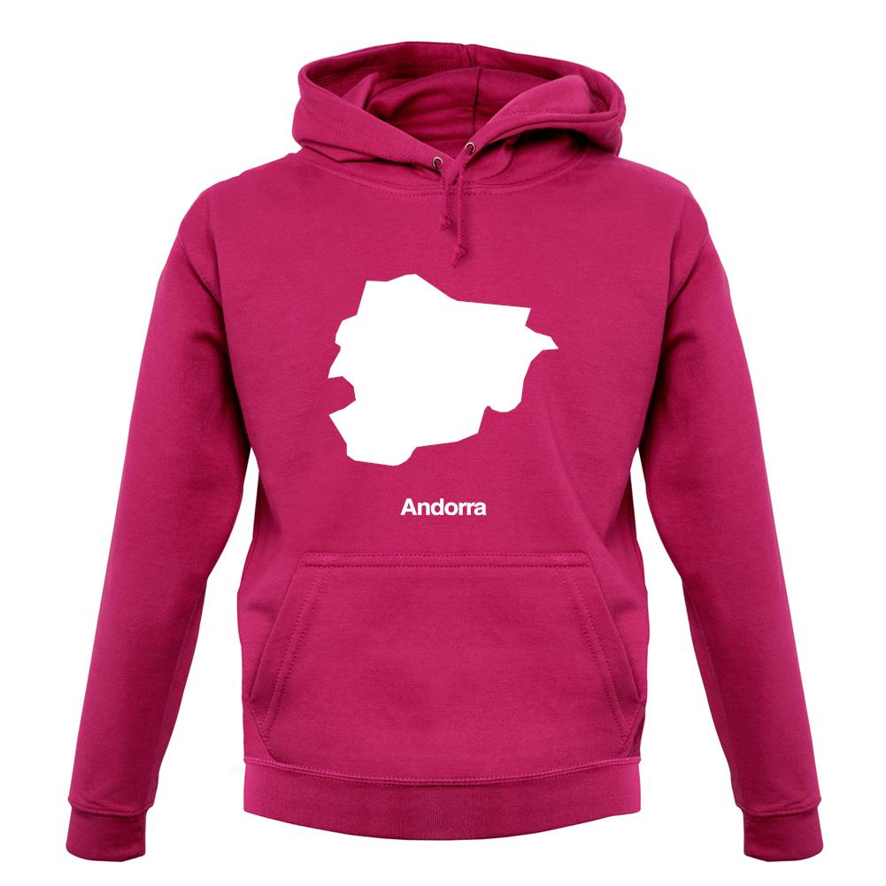 Andorra Silhouette unisex hoodie