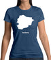 Andorra Silhouette Womens T-Shirt