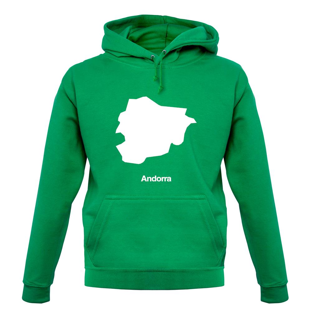 Andorra Silhouette unisex hoodie