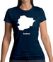 Andorra Silhouette Womens T-Shirt