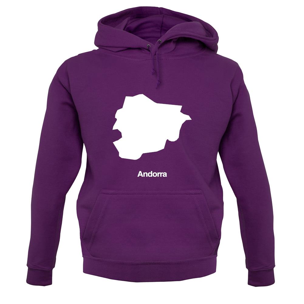 Andorra Silhouette unisex hoodie