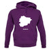 Andorra Silhouette unisex hoodie
