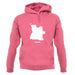 Angola Silhouette unisex hoodie