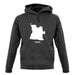 Angola Silhouette unisex hoodie