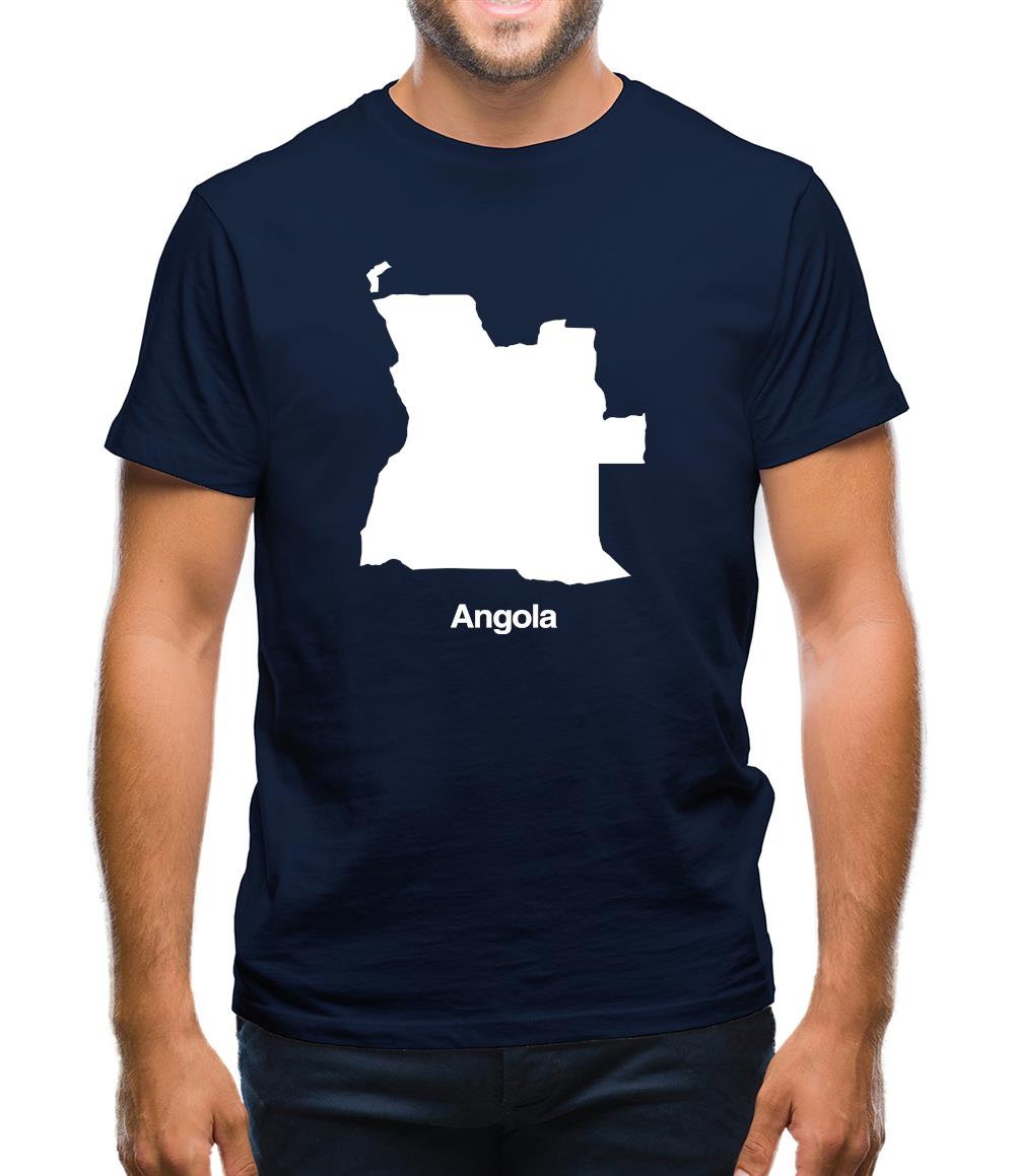 Angola Silhouette Mens T-Shirt