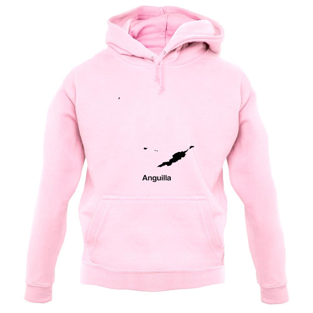 Anguilla Silhouette unisex hoodie