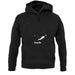 Anguilla Silhouette unisex hoodie