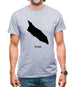 Aruba Silhouette Mens T-Shirt