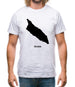 Aruba Silhouette Mens T-Shirt