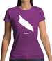 Aruba Silhouette Womens T-Shirt