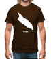 Aruba Silhouette Mens T-Shirt