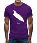 Aruba Silhouette Mens T-Shirt