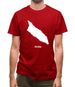 Aruba Silhouette Mens T-Shirt