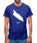 Aruba Silhouette Mens T-Shirt