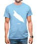 Aruba Silhouette Mens T-Shirt