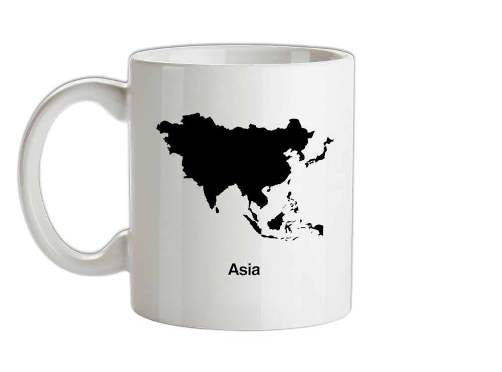 Asia Silhouette Ceramic Mug
