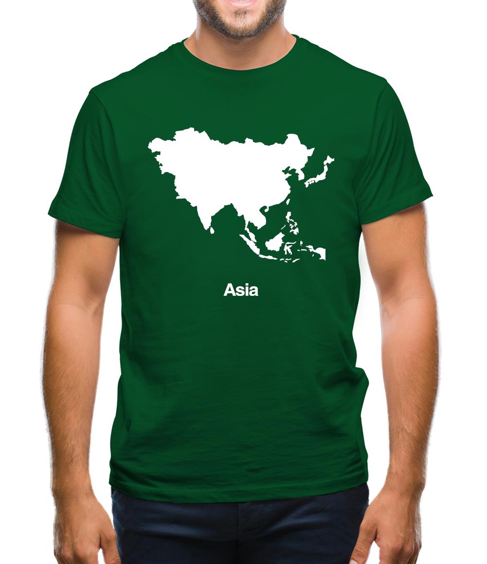 Asia Silhouette Mens T-Shirt