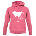 Asia Silhouette unisex hoodie