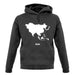 Asia Silhouette unisex hoodie