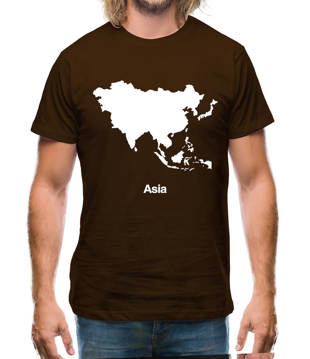 Asia Silhouette Mens T-Shirt