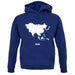 Asia Silhouette unisex hoodie