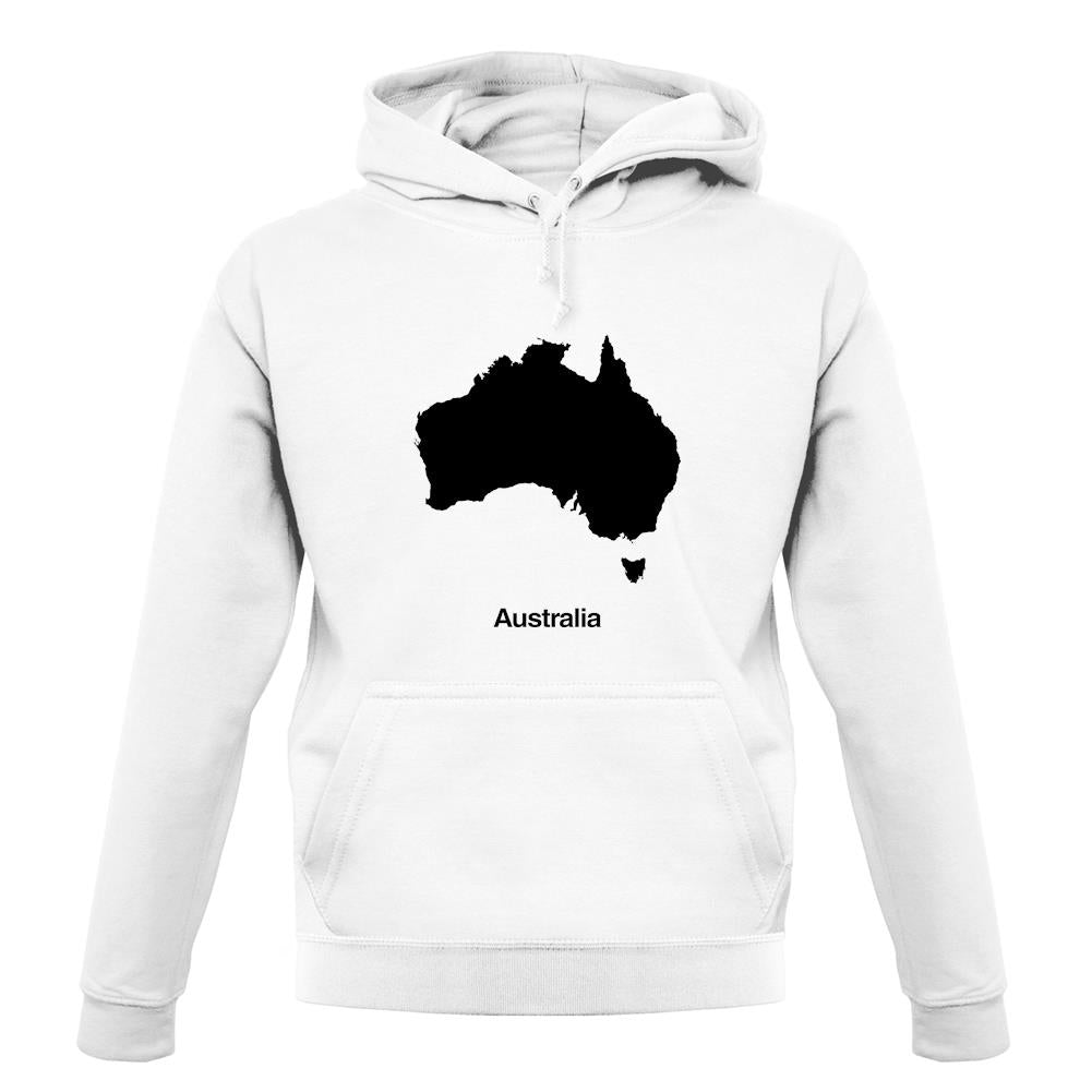 Australia Silhouette unisex hoodie