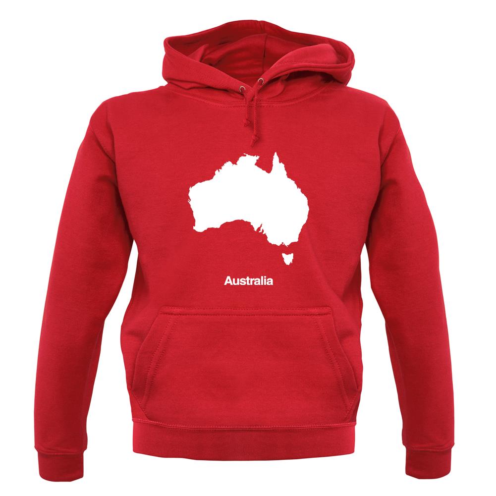 Australia Silhouette unisex hoodie
