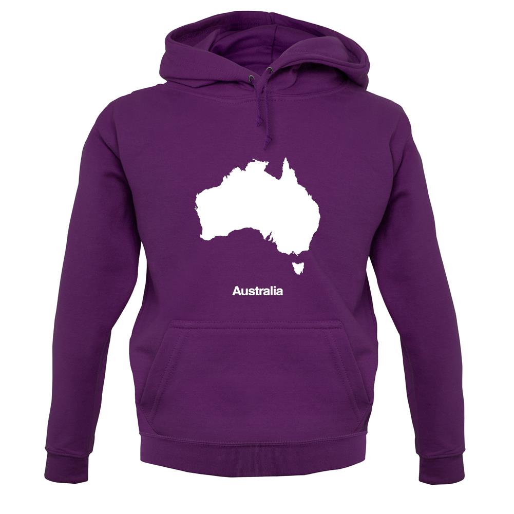 Australia Silhouette unisex hoodie