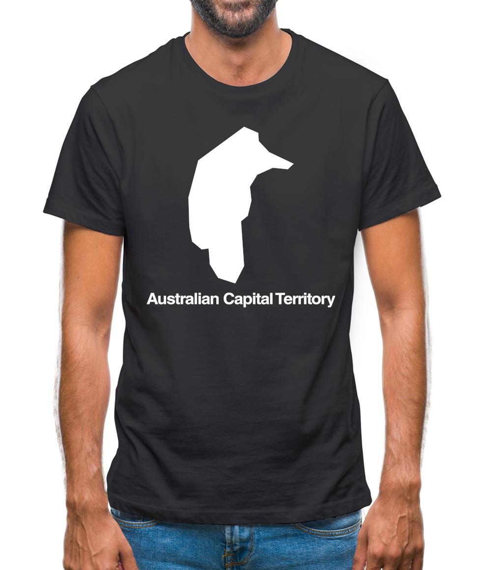 Australian Capital Territory Silhouette Mens T-Shirt
