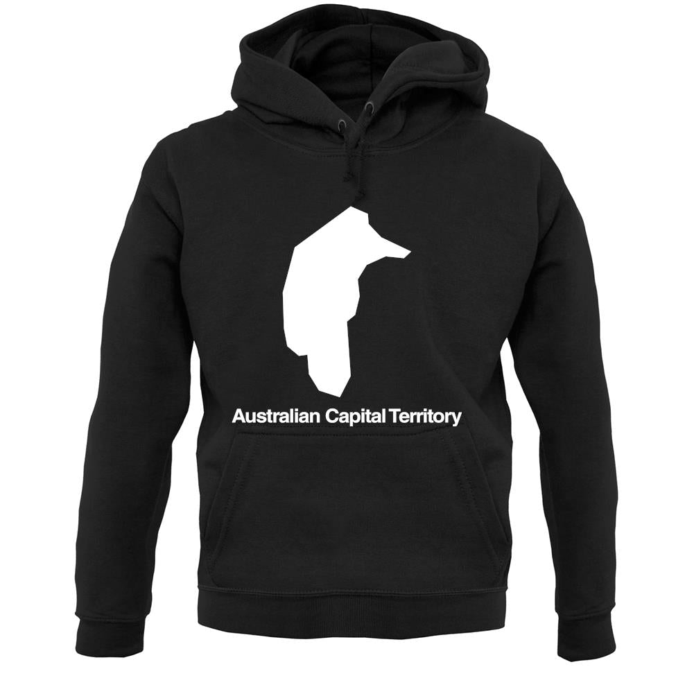 Australian Capital Territory Silhouette Unisex Hoodie