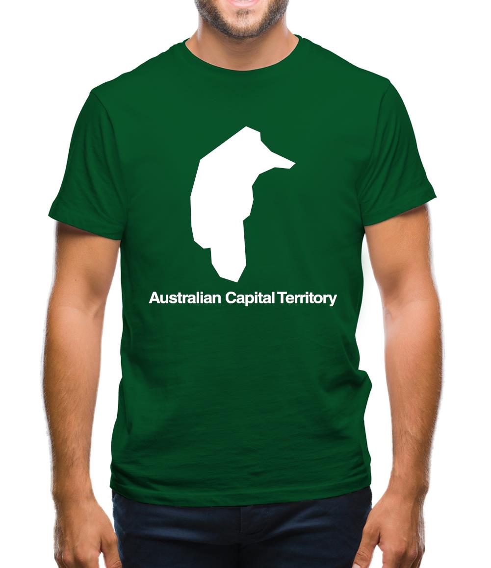 Australian Capital Territory Silhouette Mens T-Shirt