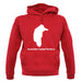 Australian Capital Territory Silhouette unisex hoodie