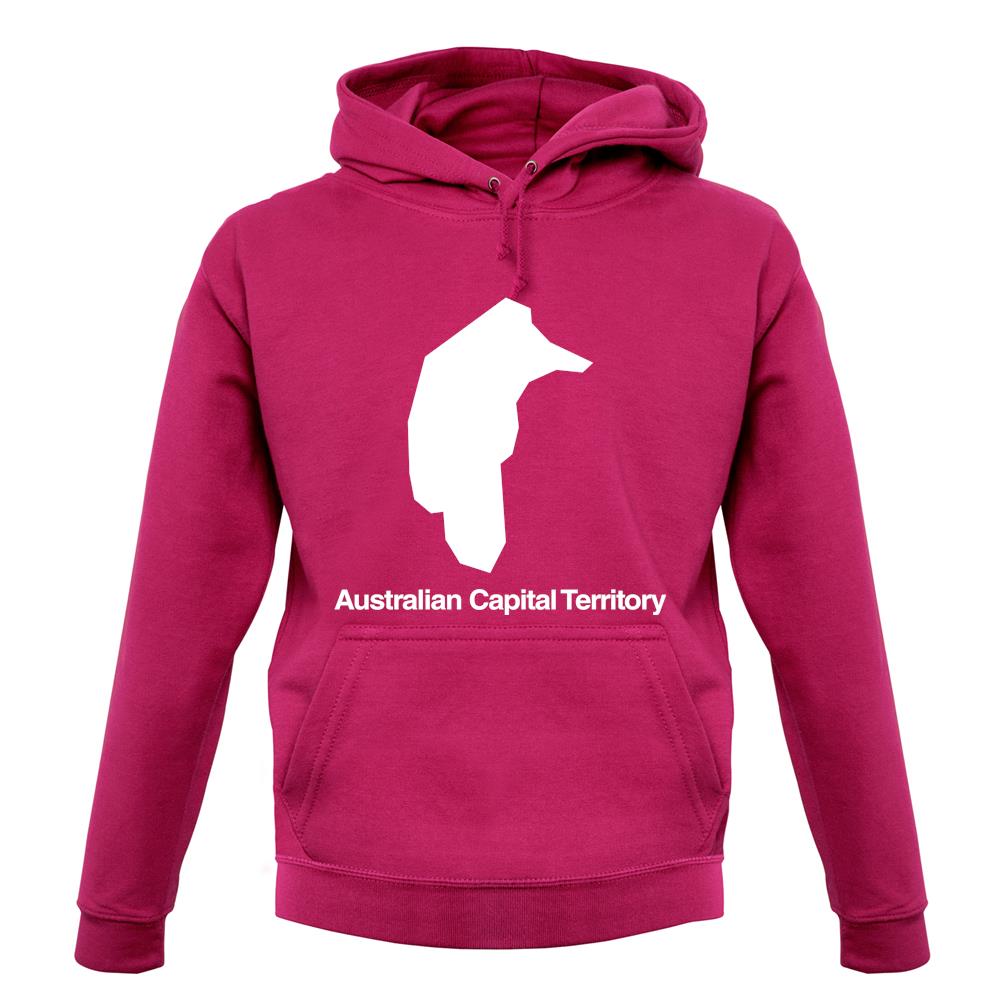 Australian Capital Territory Silhouette unisex hoodie