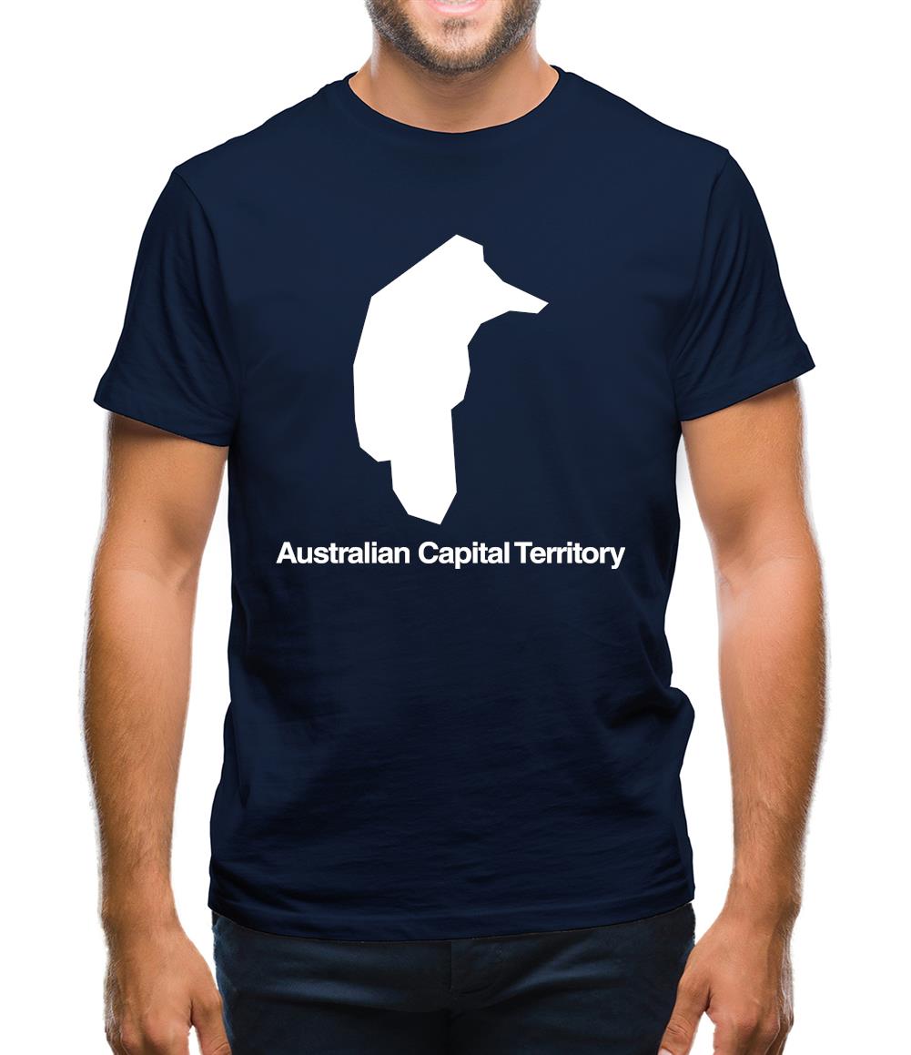 Australian Capital Territory Silhouette Mens T-Shirt