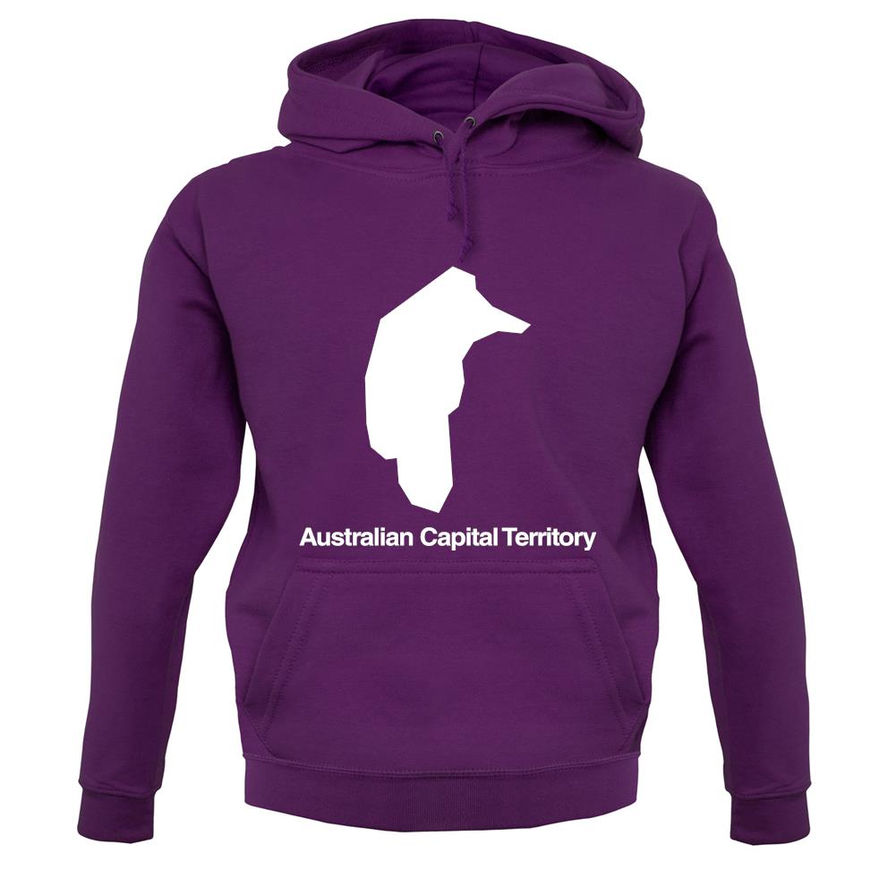 Australian Capital Territory Silhouette unisex hoodie