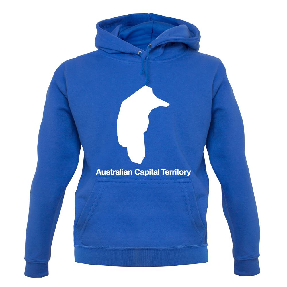 Australian Capital Territory Silhouette unisex hoodie