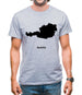 Austria Silhouette Mens T-Shirt