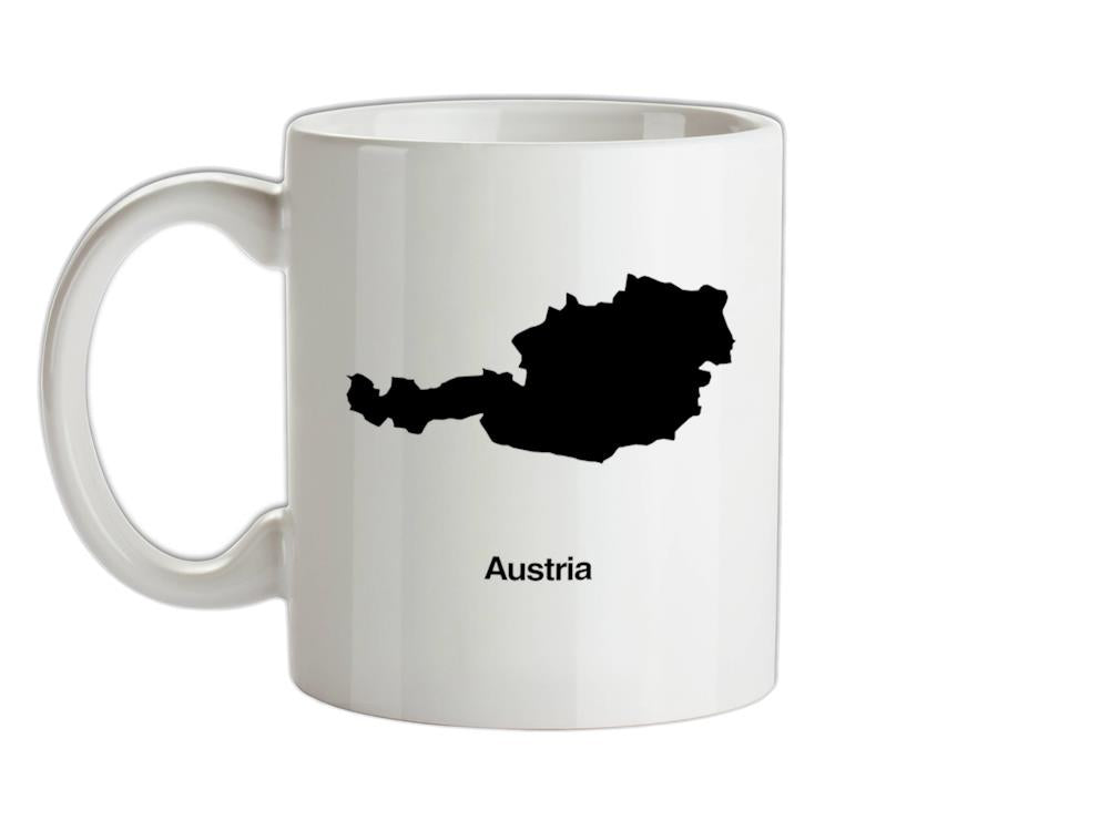 Austria Silhouette Ceramic Mug