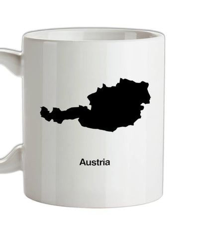 Austria Silhouette Ceramic Mug