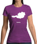 Austria Silhouette Womens T-Shirt